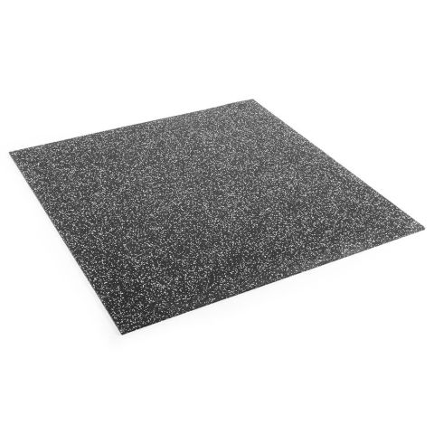 Pro Rubber Flooring 100 x 100 x 0,8 cm, black-grey
